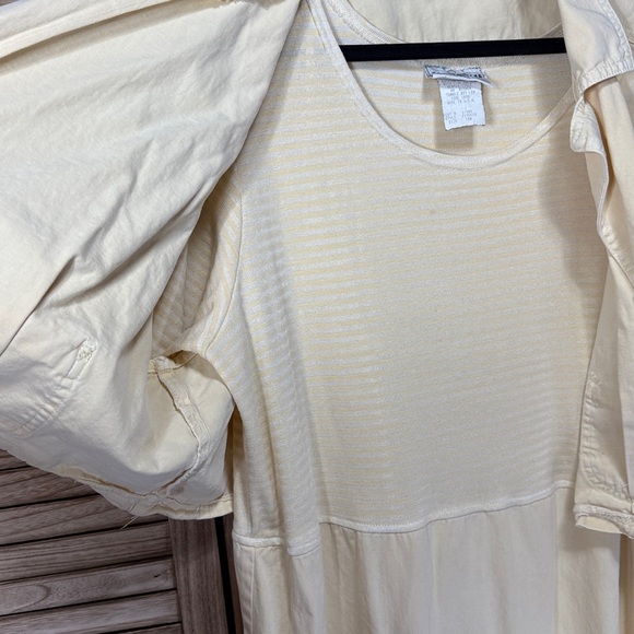Studio Ease Yellow Short Sleeve Dress W/ Jacket Vintage Pockets Size 18W - Picture 6 of 13